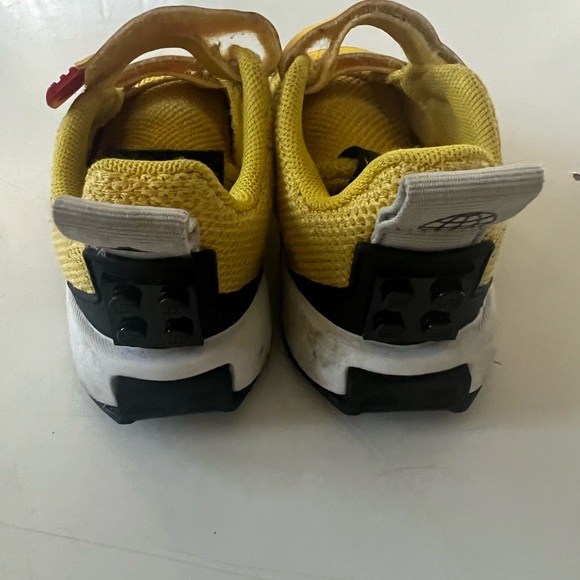 Adidas x Lego Sports Pro CF 1 Infant Toddler Boy Casual Sneaker Yellow Shoe - Picture 6 of 9